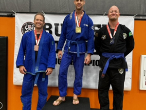 Foxhole veteran Russ Dobson (far right) won 2nd place at the Buckeye open!